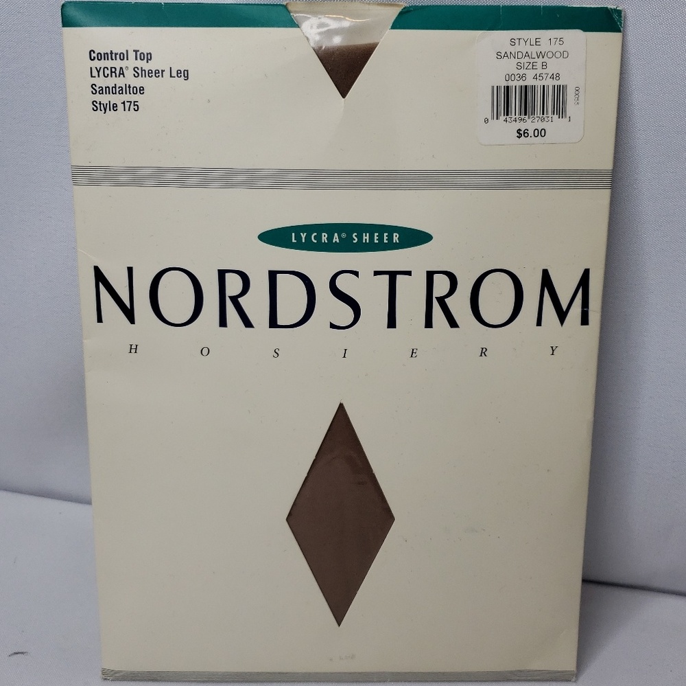 Nordstrom Lycra Sheer Control Top Sandalwood